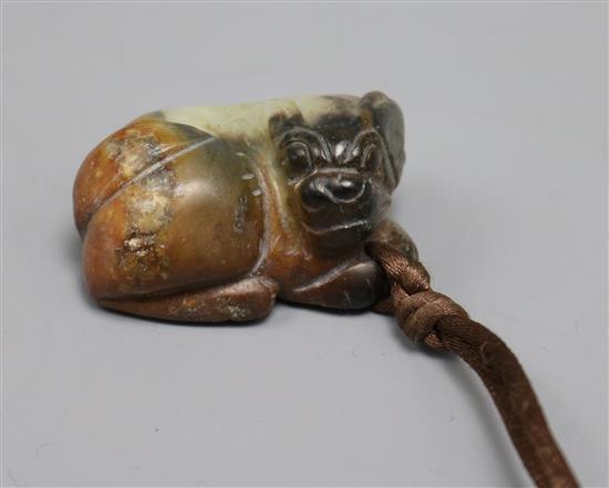 A jade pendant